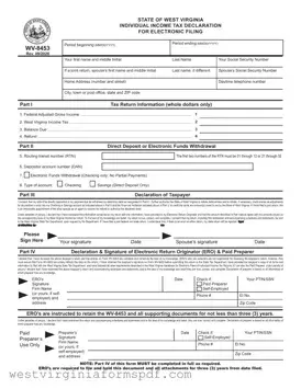 Blank Wv 8453 PDF Template