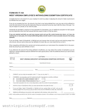 Blank Wv It 104 PDF Template