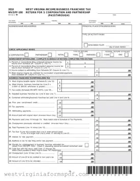 Blank Wv Spf 100 PDF Template